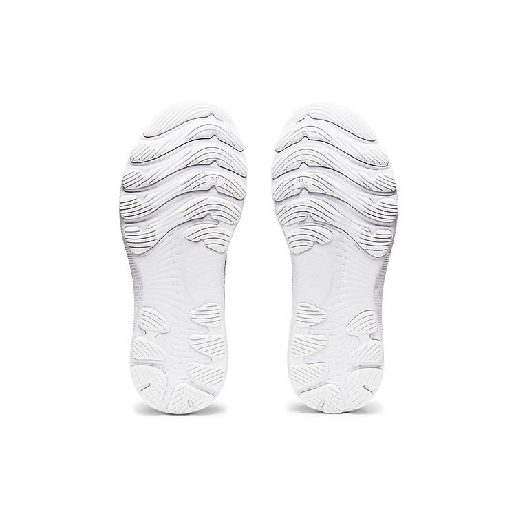 Asics Gel Nimbus 24 Weiß Reinsilber Damen Sneaker 1012B201-100