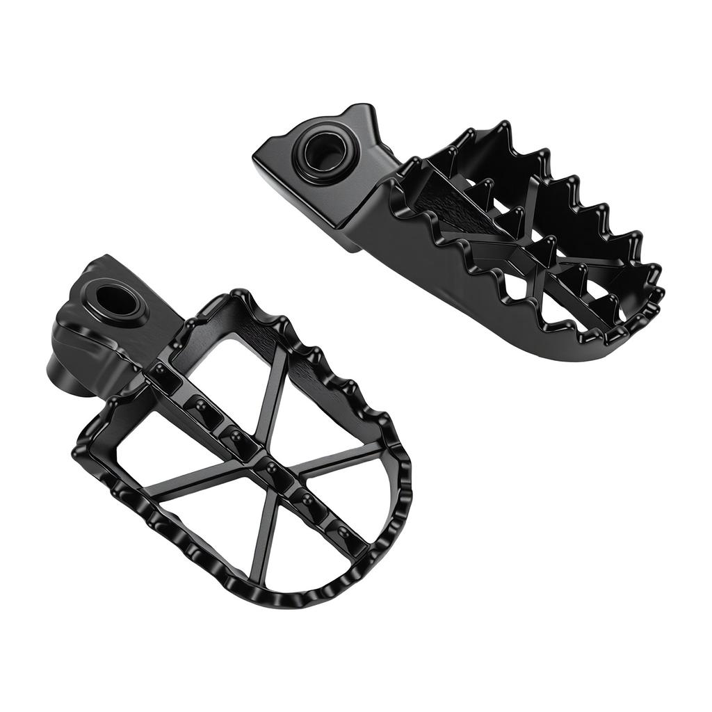 2pcs Dirt Bike Foot Pegs For 47 49ml Dirt Bikes Iron Black Anti Slip Motorcycle Foot Rest