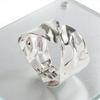 European Fashion Open Cuff Bracelet: High-End Geometric Metal Jewelry for Women