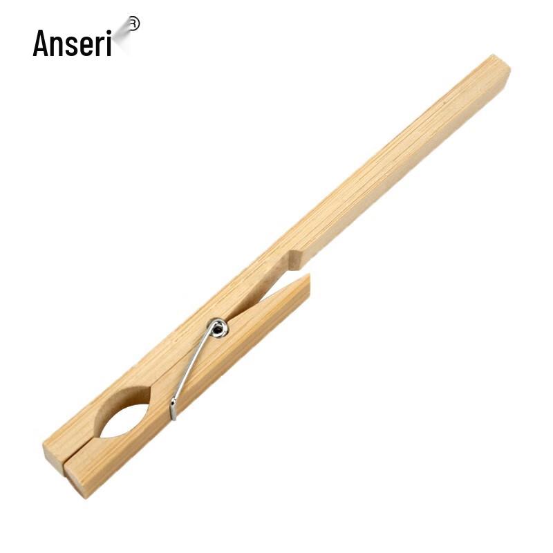 18cm Bamboo Lab Test Tube Clamp (10-Pack)