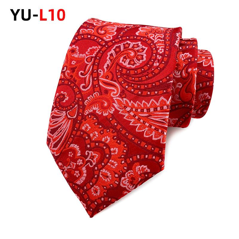 Paisley Cashew Flower Polyester Fashion Men'S Tie