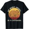 Retro Capybara T-Shirt BAOANH Mens Womens Tank Top Sweatshirt Hoodie Longsleeve Black