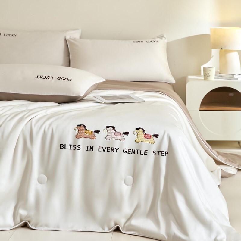 

Летнее охлаждающее стеганое одеяло Meifei с вышивкой