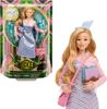 Mattel Universal Wicked Glinda Fashion Doll Accessories with Styled Blonde Poseable Removable Uniform Look & Hair, &