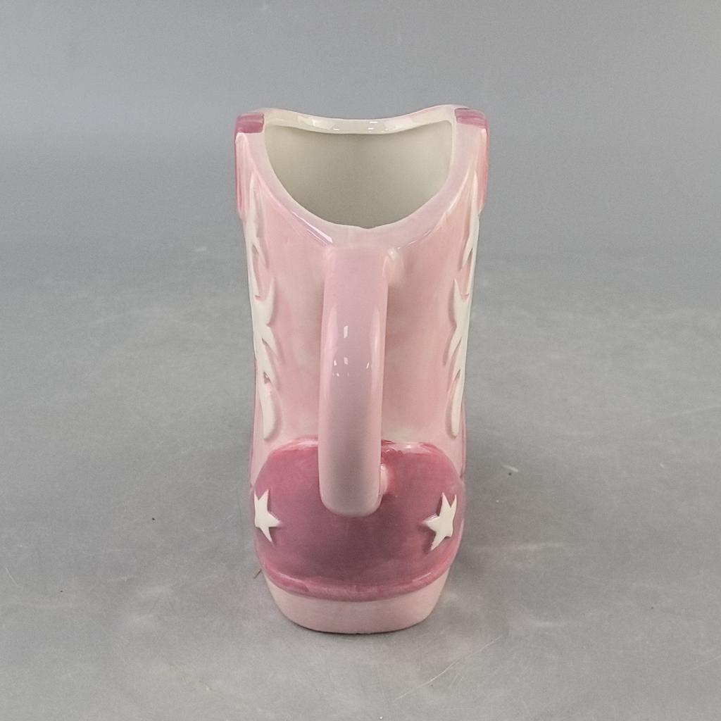 Creative Personality Ceramic Halloween Shoes Modeling Cup Christmas Boots Modeling Mug Home Storage Vase