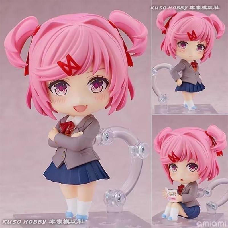 Doki Doki Literaturclub! Animationsspiel Peripherie Spielzeug Monika Natsuki Anime Action Bewegliches Modell Figuren Sammlung NTR