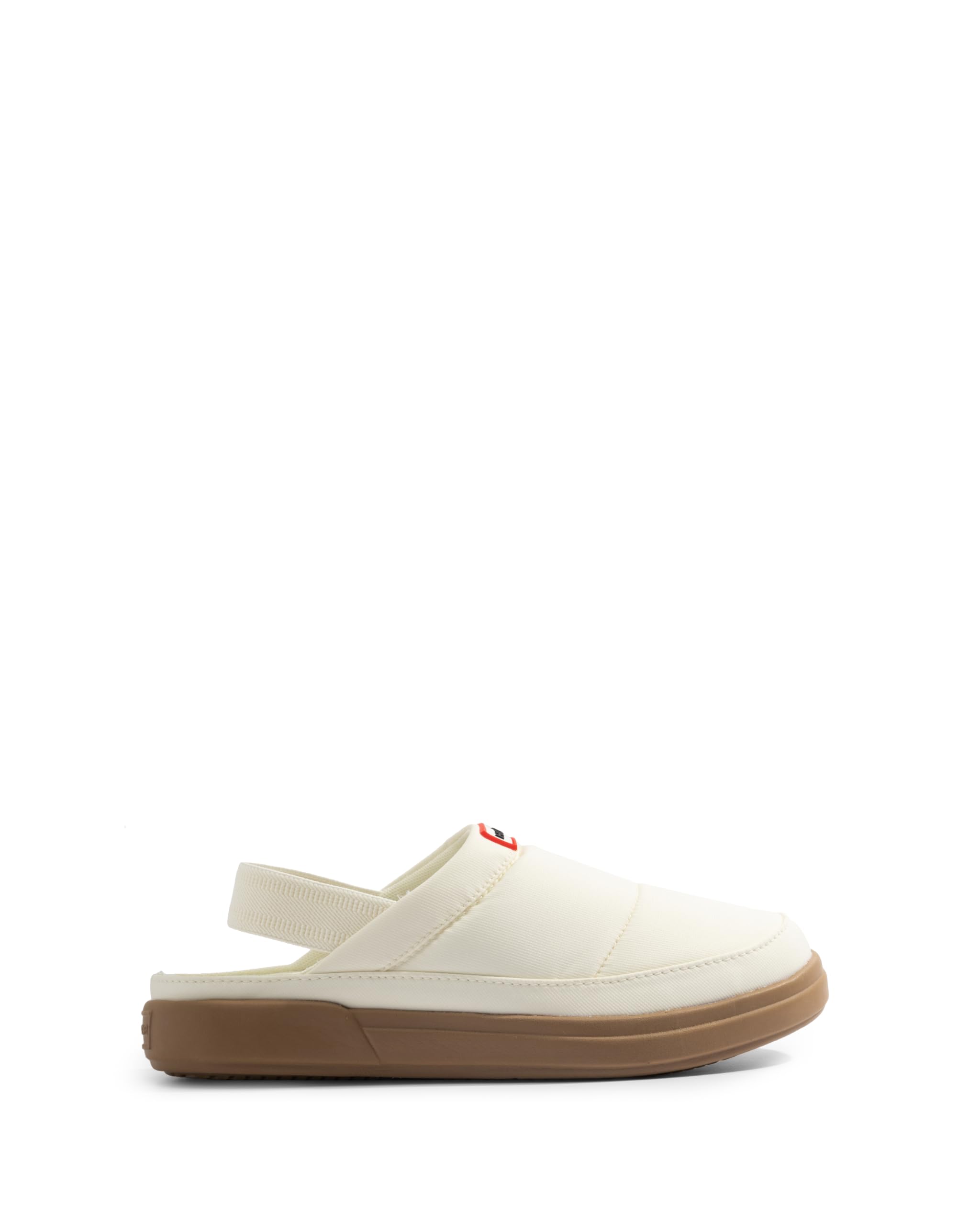 

Hunter Шлепанцы с ремешком на пятке, затененные, размер см, женские сандалии для дома/улицы, бело-бежевые, 22.0