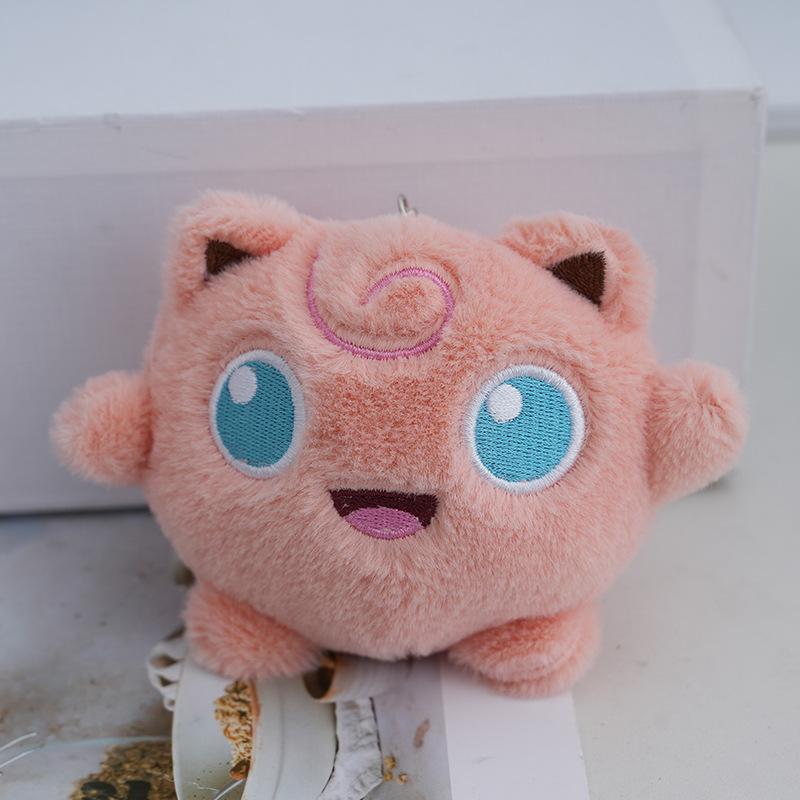 Snorlax Beast Plush Pendant Cartoon Cute Genghis Ghost Plush Keychain Backpack Decorative Pendant