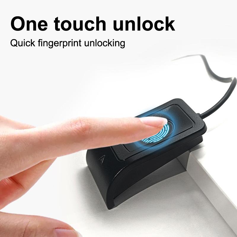 For Windows 10 11 Usb Fingerprint Reader Fingerprint Biometric Fingerprint Login Windows Password Free Operation