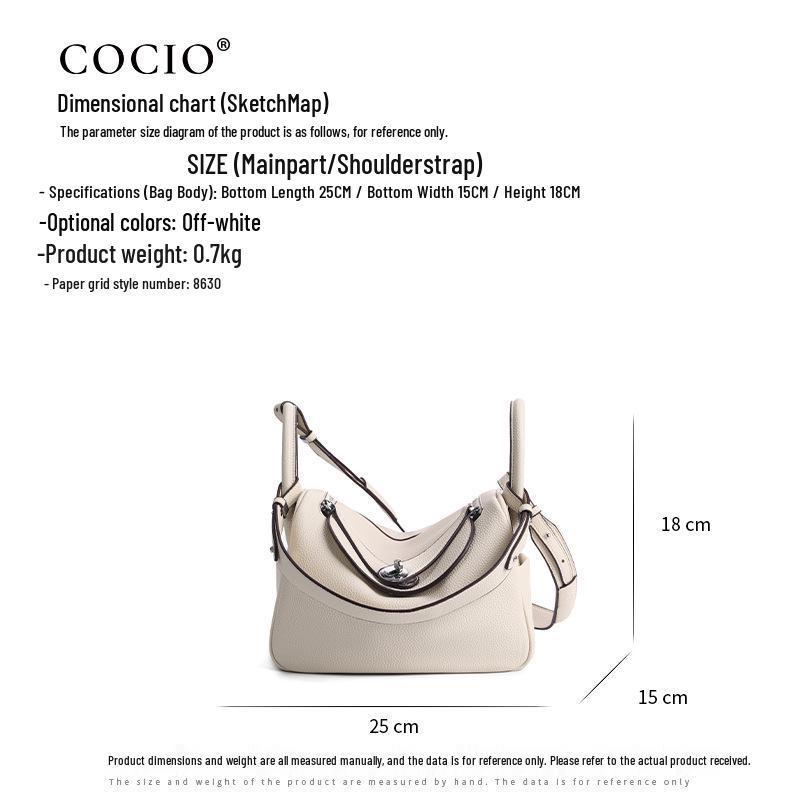 Korean Style Large Crossbody Pillow Bag - Women's High-End Commuting Shoulder Bag