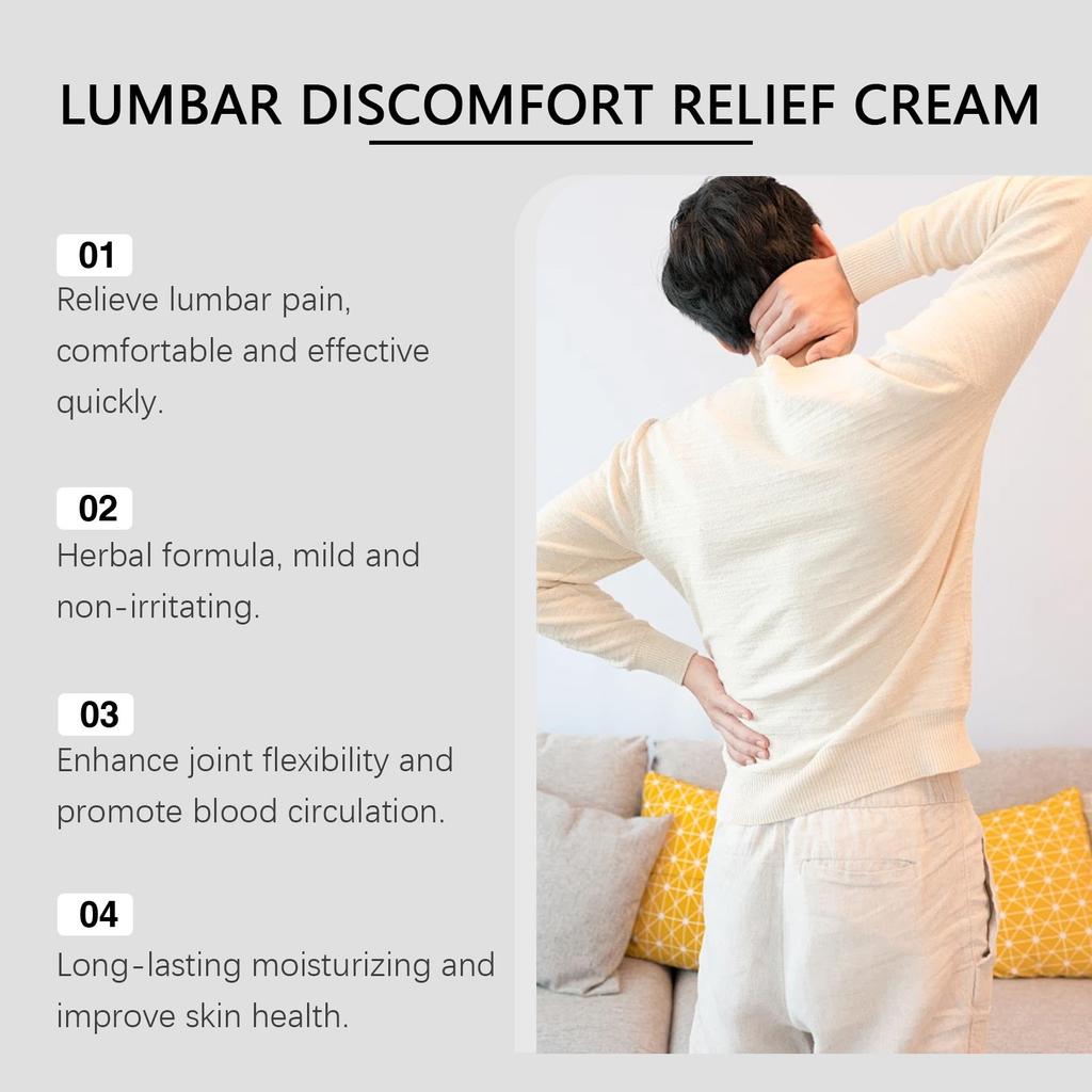 Joint Care Cream And Lumbar Care Cream Are Used To Improve Discomfort And Support Activities