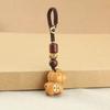 Retro Wooden Horse Pendant Mini Zodiac Horse Phone Chain Cute Key Ring  Unisex