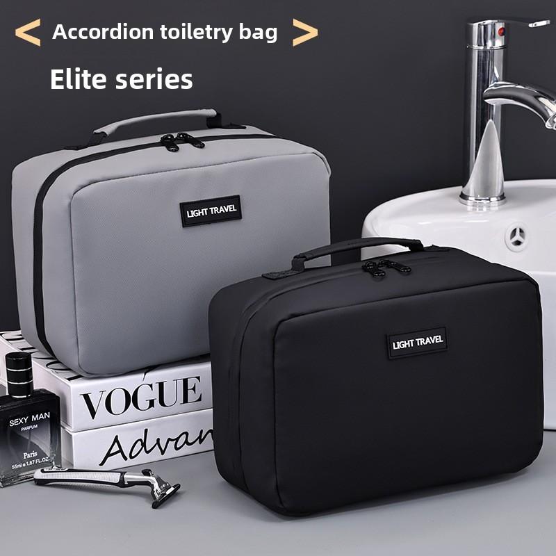 Elegant Accordion Travel Organizer With Waterproof Material For Men And Women