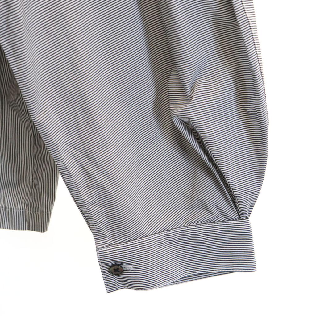 STAMP AND DIARY Made In Japan Striped Pattern Long Sleeve No Color Shirt Men's Used