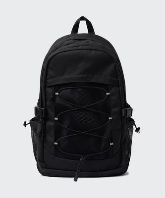 Cordura Mesh String Backpack [Black]