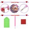 2pcs 5D DIY Full Round Drill Diamond Painting Beacon Kit Home Decoration 40x70cm