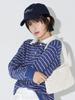 Mellotoli Striped Collared T-Shirt (Blue)