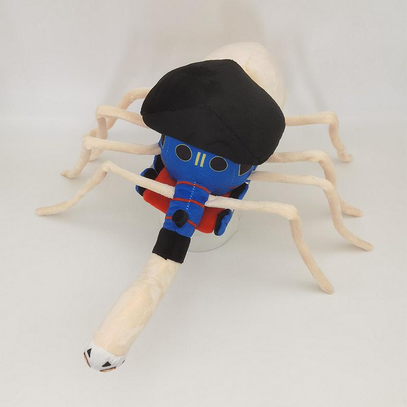 Плюшевая игрушка Паровозик Томас Огненный Паук 36cm синий