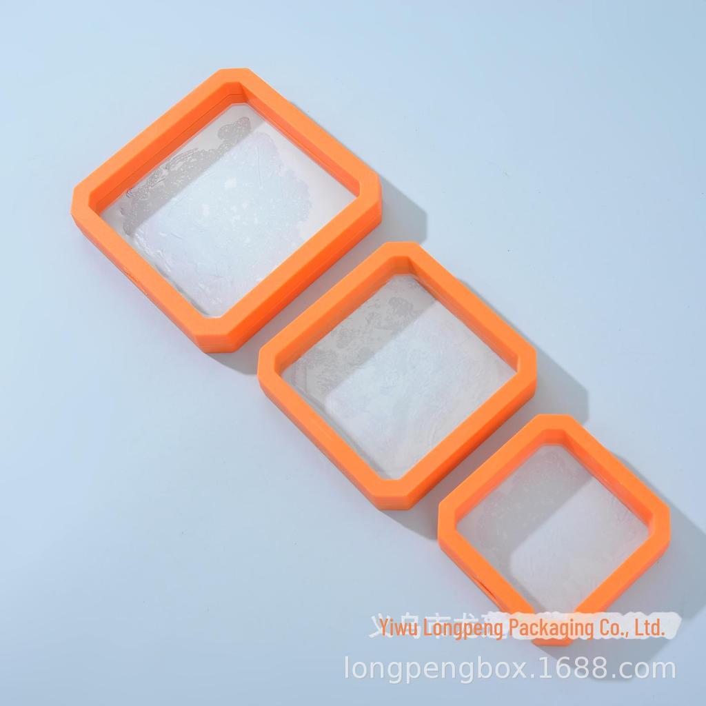 Premium Octagonal Transparent PE Jewelry Display & Storage Box for Bracelets & Necklaces