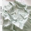 1111 new women's ice silk pajamas v-neck thin long-sleeved trousers Internet celebrity explosion fresh loungewear can be worn outside