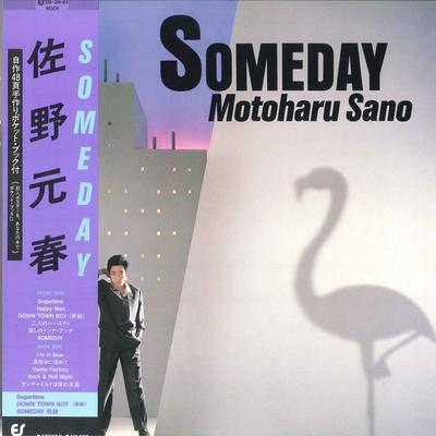 LP Record MOTOHARU SANO - Someday 283H61 EPIC 1982 Japan Obi Japanese Pop/Rock Used