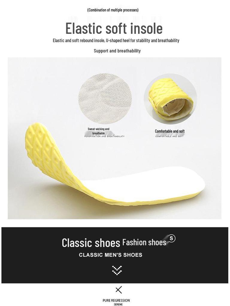 2026 Spring Men's Fashion Canvas Shoes: Korean Style Versatile Casual Breathable Skate Shoes