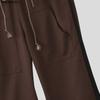 INCERUN Men Casual Drawstring Elastic Waist Hooded Long Sweatpants Flare Pants Trousers