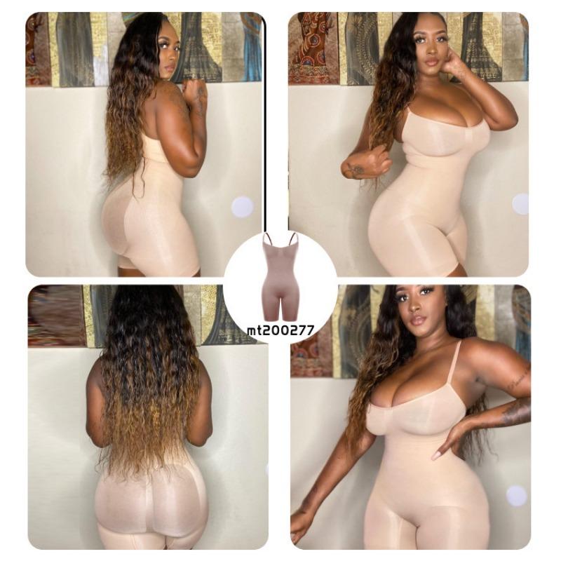 Women's Shaping Bodysuit: One-Piece Tummy-Control Shaper with Arm Support, Waist Cincher and Bust Support, All-in-One Undergarment