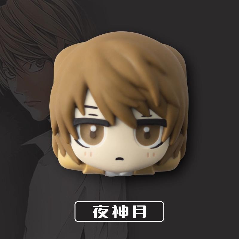 Animation Death Note Light Yagami L Figure Merchandise Cute Anime Custom Mechanical Keyboard Keycaps Esc Otaku Surprise Gifts
