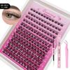 Natural Anime Look Fake Eyelash Set 8-18mm DIY Grafting Eyelashes  DIY Eyelashes Makeup