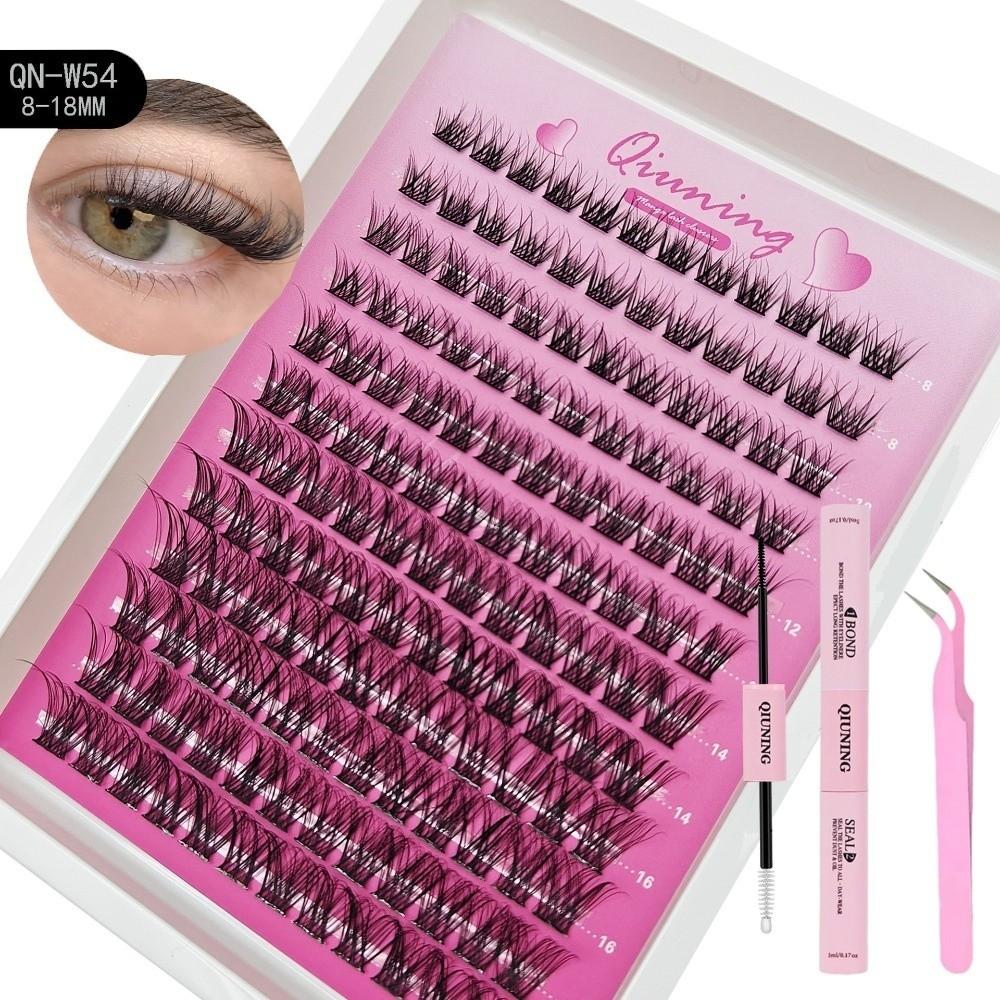Natural Anime Look Fake Eyelash Set 8-18mm DIY Grafting Eyelashes  DIY Eyelashes Makeup