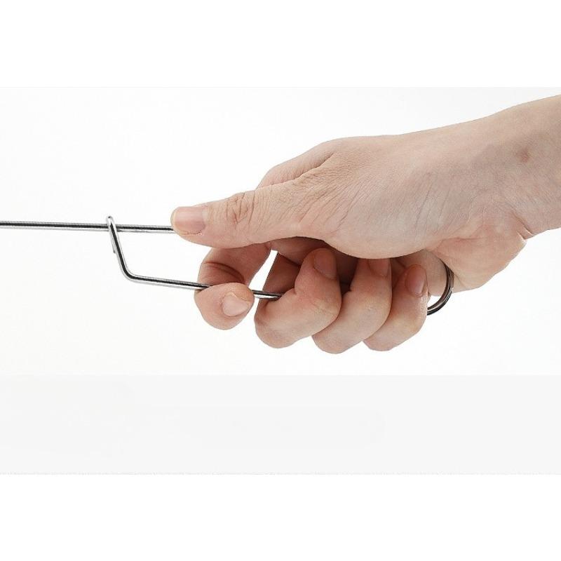 Frusta a Molla Portatile in Acciaio Inossidabile per Uova, Frusta a Spirale Manuale, Frullatore per Latte, Strumenti per la Cucina