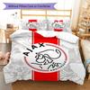 AFC Ajax Poster (2) Bedding Quilt Set Quilt Cover Pillowcase Home Decoration Birthday Gift (1 * Duvet Cover + 2 * Pillowcase, Without Core)