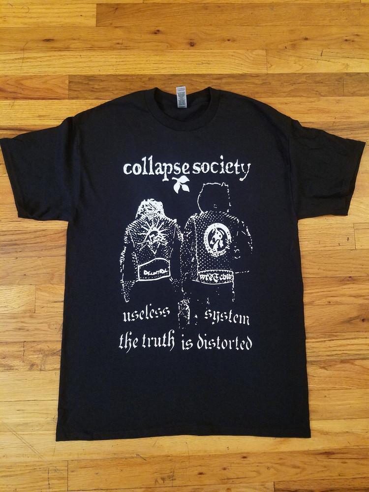 Collapse Society Shirt collapse society, japan punk, crust punk, punk Unisex Tee