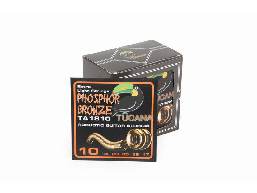 TUCANA Premium Phosphor Bronze Anti-rust Light-coated Folk Acoustic Guitar Strings