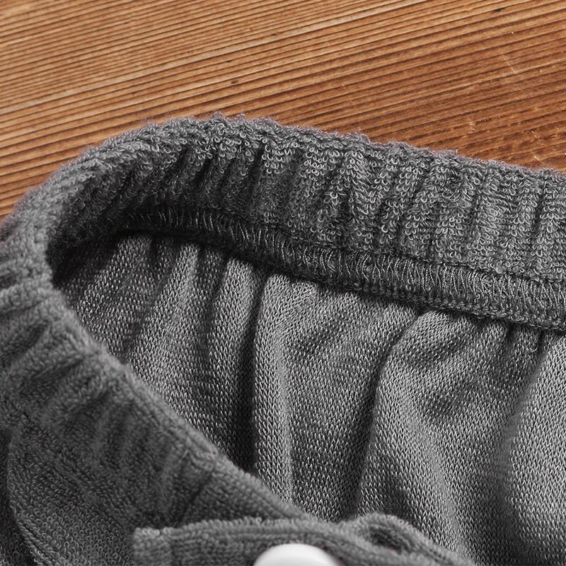 Pánský župan Plážové osušky Kouzelné zapínání Rychleschnoucí Šortky Sukně Domácí oblečení S kapsou na zádech