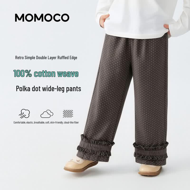 Свободные повседневные брюки для девочек MOMOCO 110