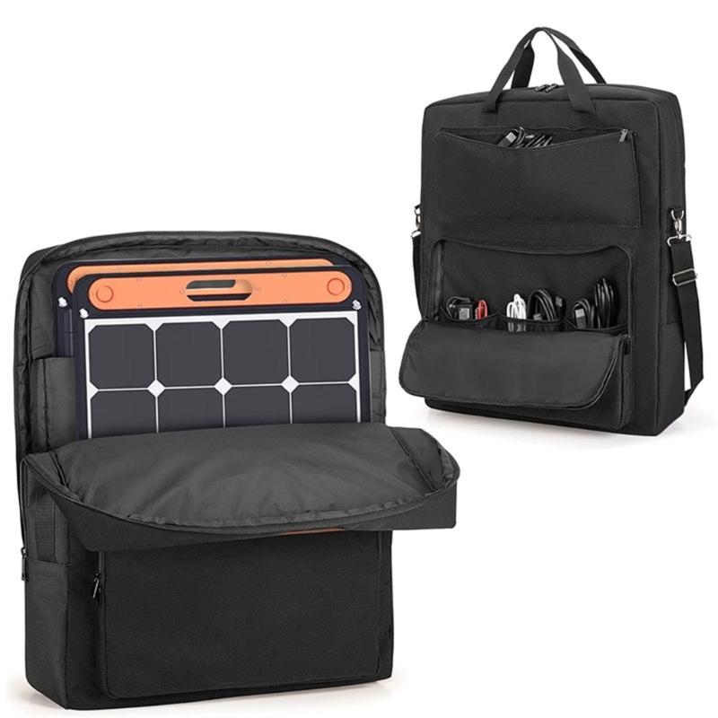 Portable Solars Panel Case Convenient for PS100 PS200 Offer Secure Storage and Easy Portability Designs