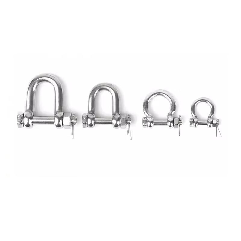 MeiLiHua 304 Stainless Steel M8 D-Type Lifting Shackle