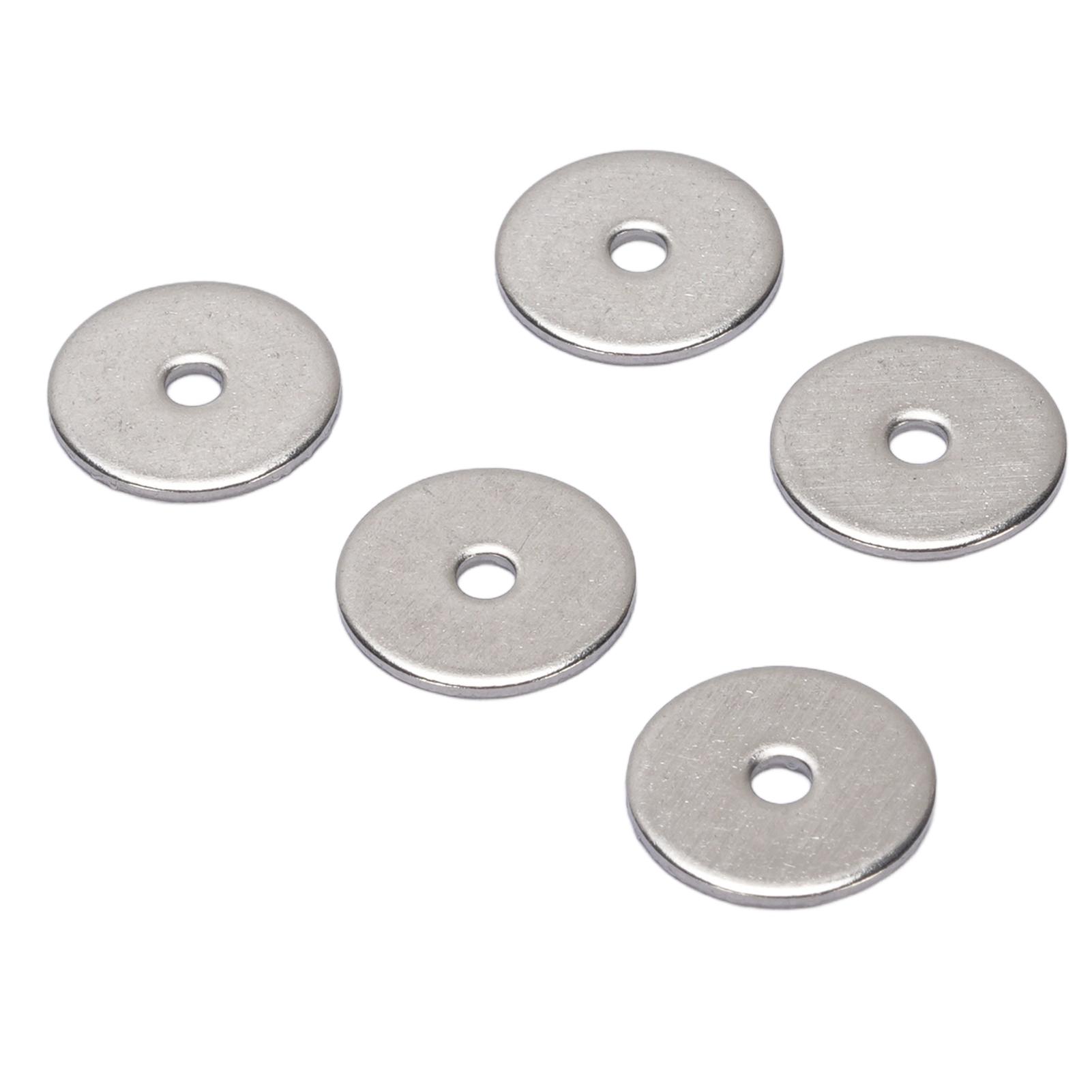 

500PCS Flat Washers for M2 Screw 2.5x13x1mm Stainless Steel Multipurpose Round Washer Set