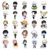 50 Jujutsu Kaisen Anime Stickers: Cartoon Collection for DIY, Storage Box, and Refrigerator Decor
