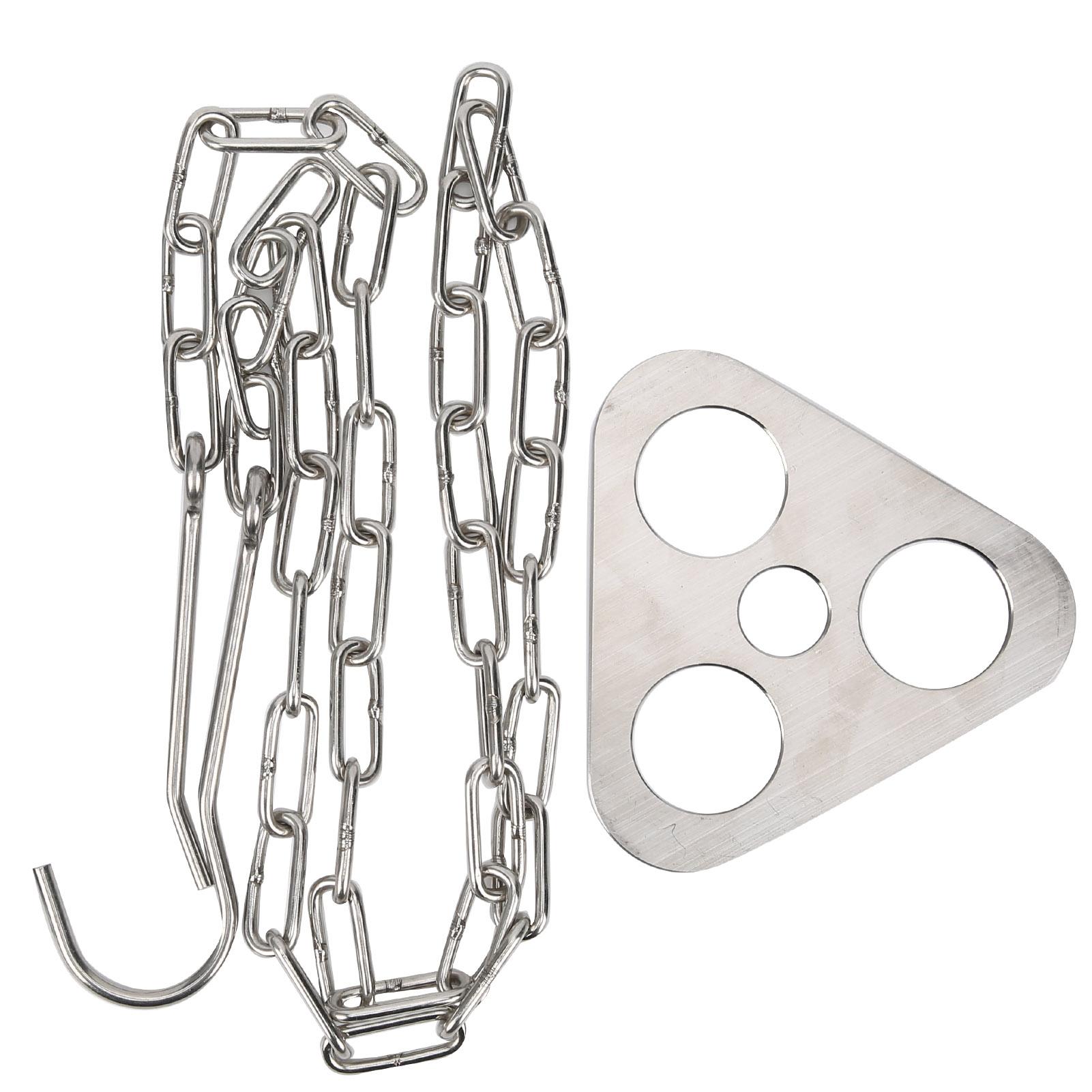 

Portable Outdoor Camping Picnic Cooking Tripod Stainless Steel Hanging Chain Pot Holder