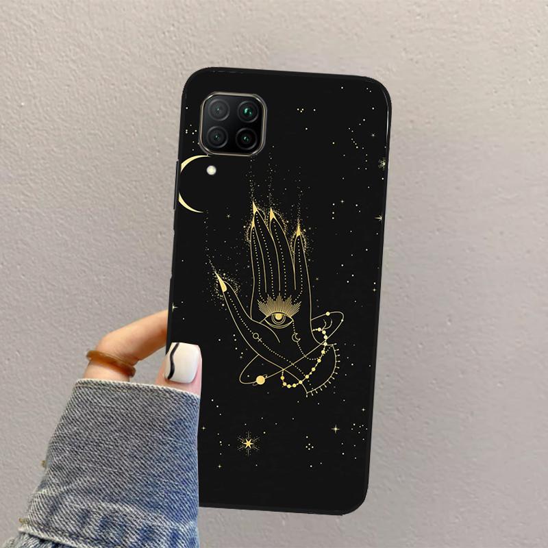 Fortune Telling Moon Stars Hands For Huawei Nova 10 9 SE 8i 11i 12i 12s Y60 Y61 Y70 Y90 Y72 Y73 Y91 P60 Pro P40 P30 Lite Case