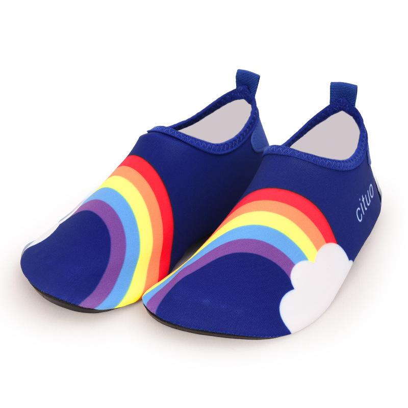 Children's Beach Shoes Creek Shoes Outdoor Sports Toddler Shoes Breathable Wading Hiking Shoes Men's and Women's Non-slip