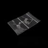 Double-Chamber Transparent Ziplock Bags, Pack of 200, Perfect for Storing Jewelry & Decorative Items