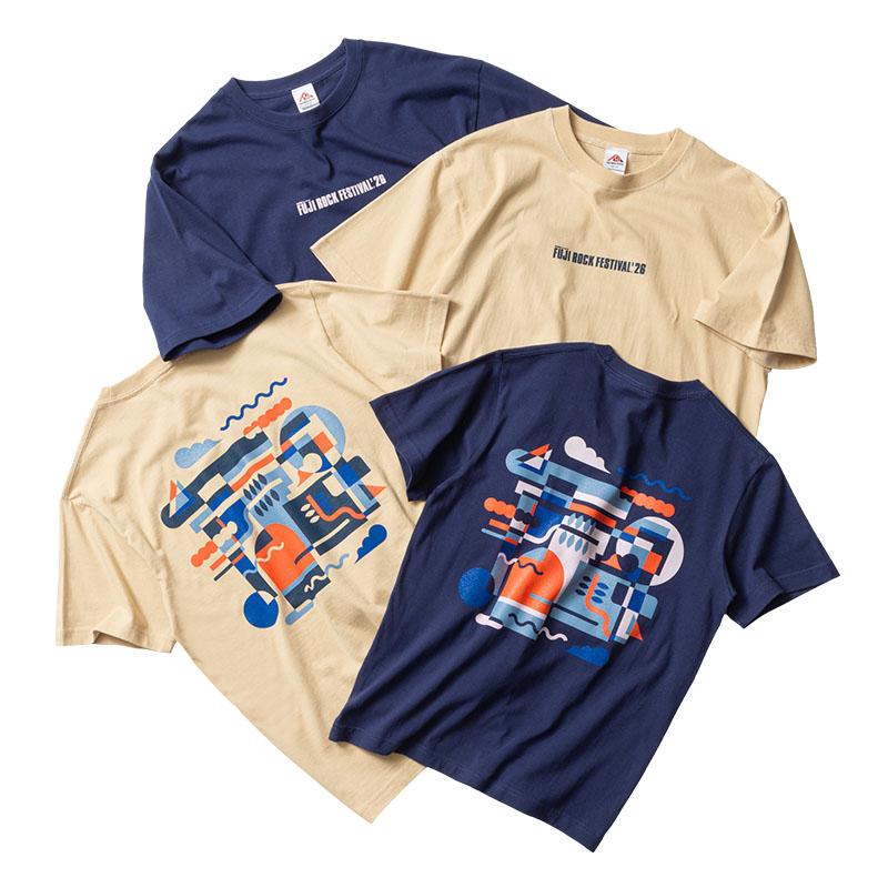 2026 Japanisches Fuji Musikfestival Sommer Unisex und WoUnisex Reine Baumwolle T-Shirts Bequem, Atmungsaktiv, Hohe Qualität Ins Y2k