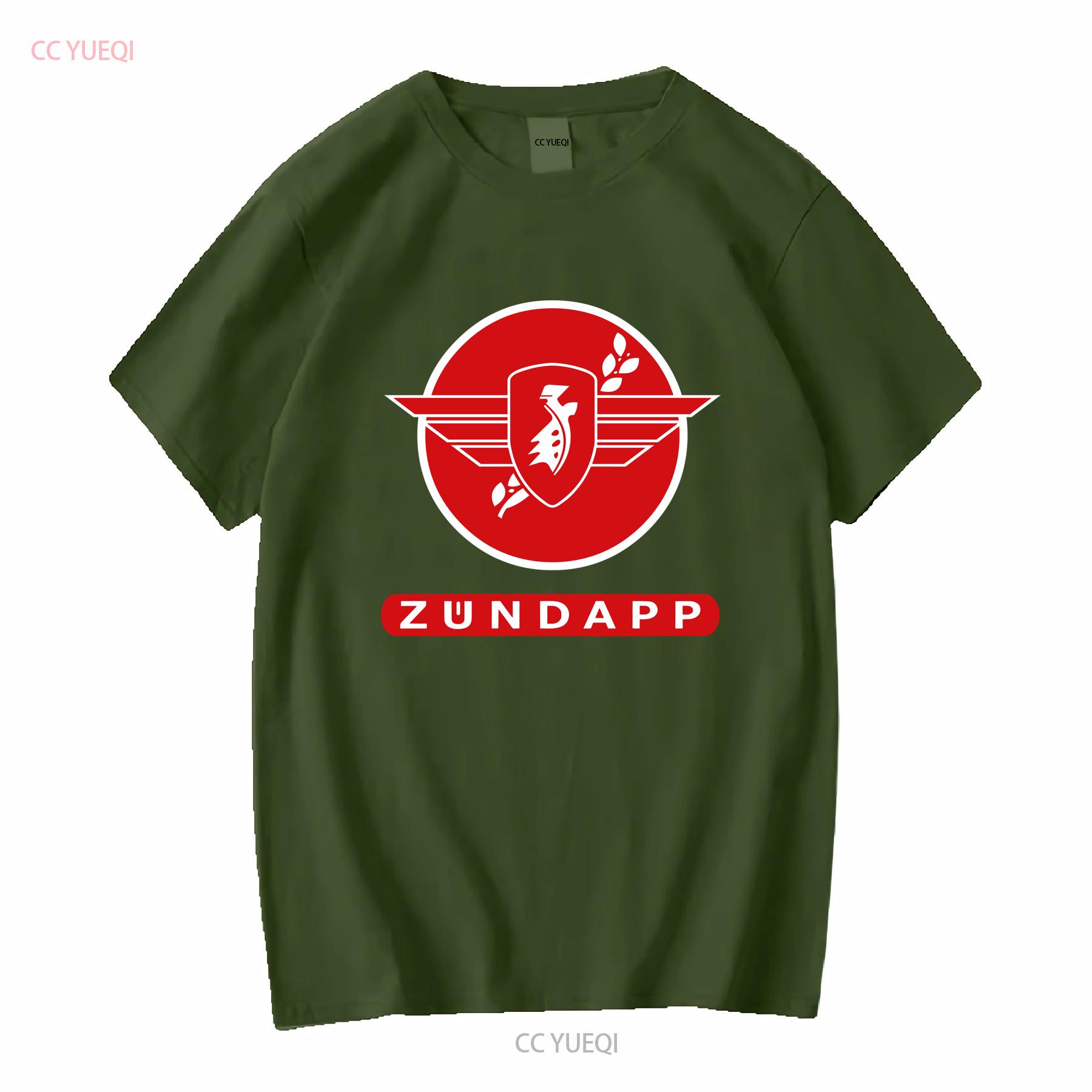 

Zuendapp Classic German Motorcycle Zundapp Logo Patch Black T shirt Size S To 5X vintage Washed Unisex Breathable M