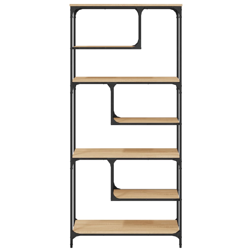 Bookshelf Sonoma Oak 81 X 36 X 176 Cm Particleboard