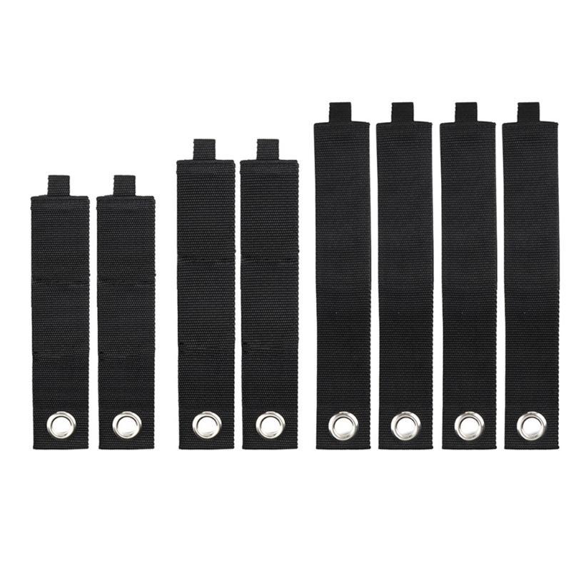 Pack Of 8 Adjustable Cable Ties for Tools Hoses and Ropes Hanging Storage Straps