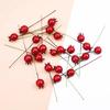 50/100Pcs Cheap Foam Cherry Artificial Fruits Household Products Bridal Accessories Clearance Scrapbook Diy Gift Box Fake Plants
